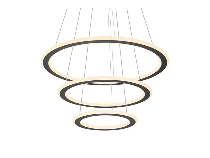 SLV - One Flat Riippuvalaisin Triple 2700/3000K Black – SLV