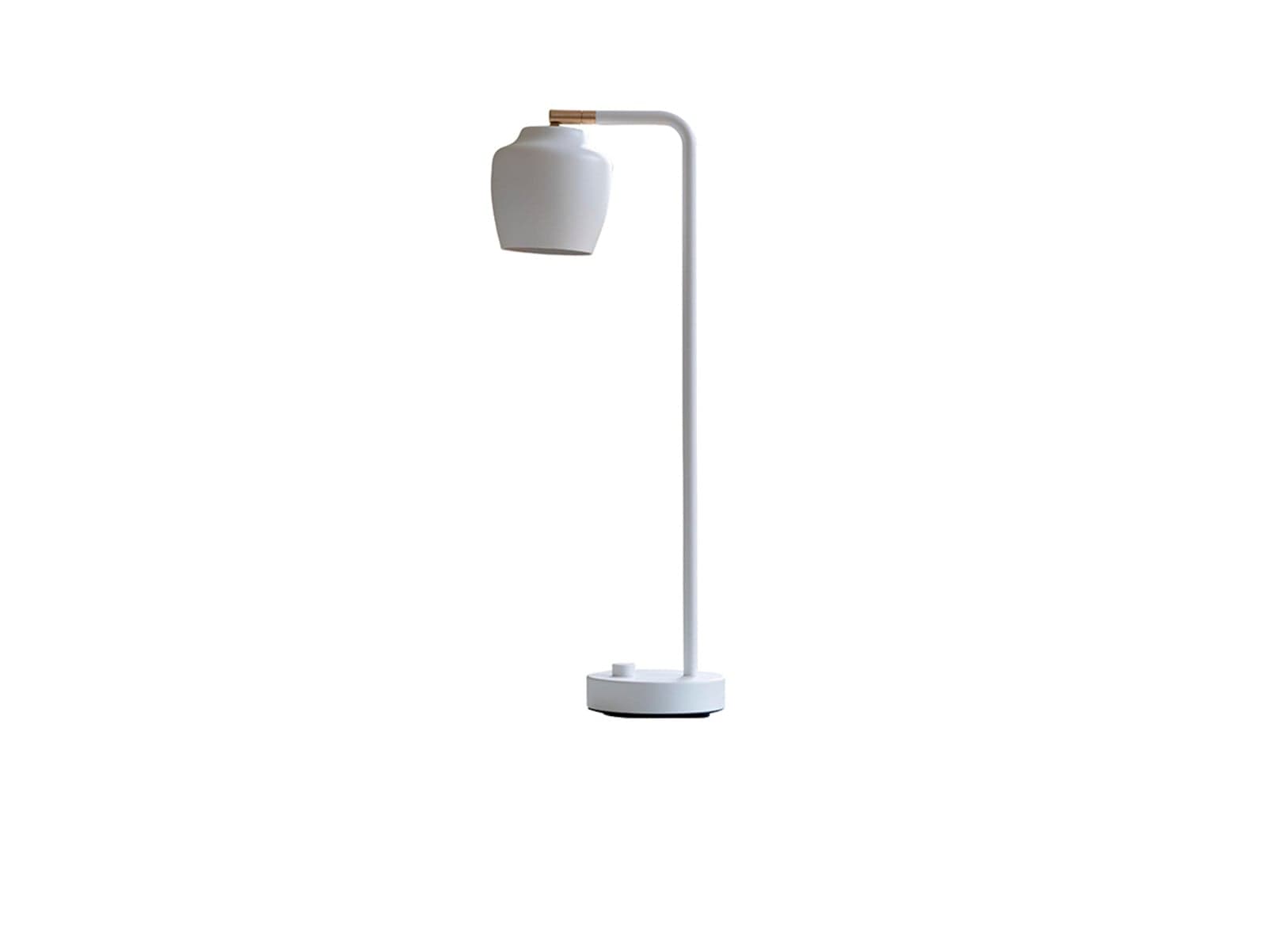 Nola Pöytävalaisin Valkoinen CPH Lighting - Olohuone - Alumiini – CPH Lighting