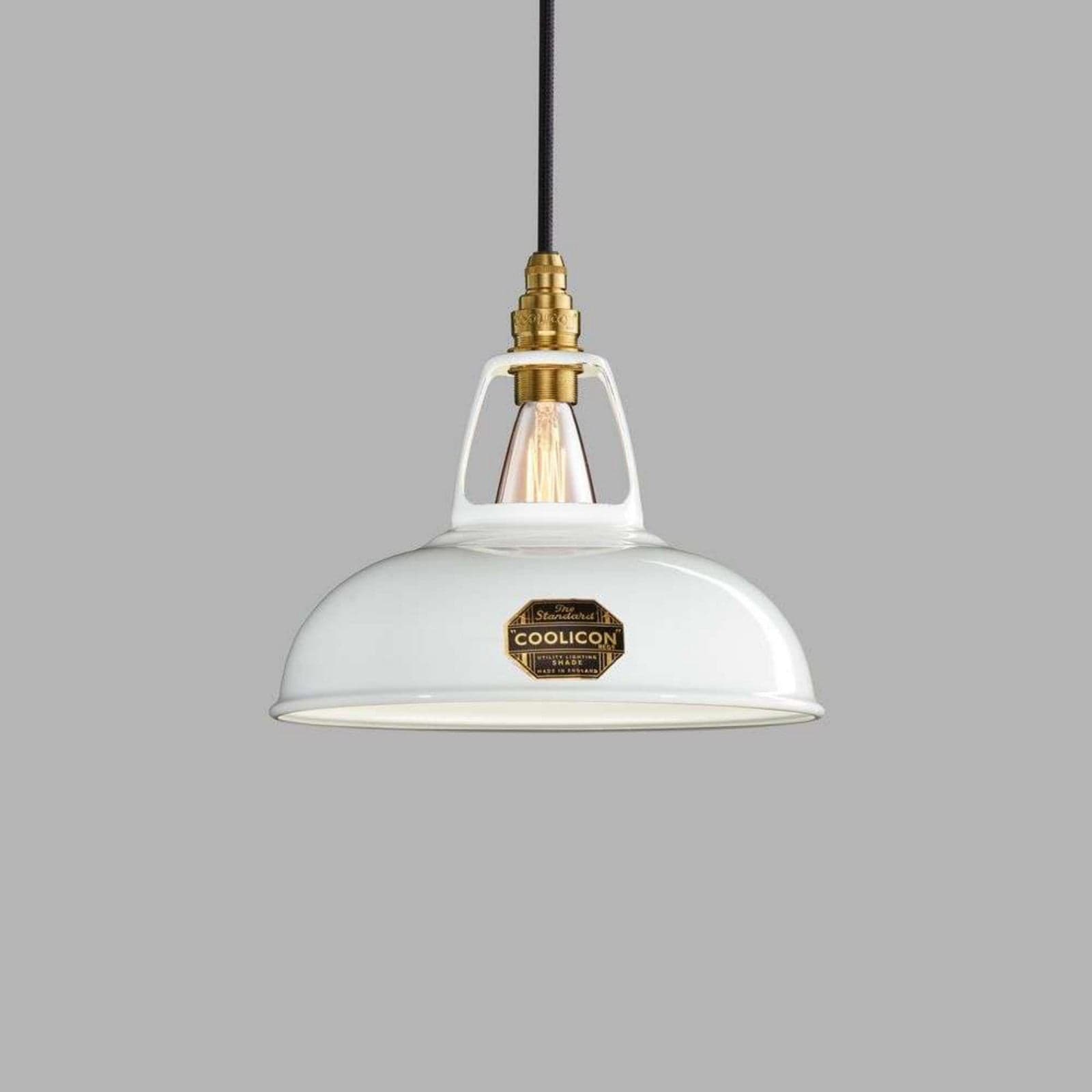Alkuperäinen 1933-mallinen riippuvalaisin Original White Coolicon - Olohuone - Design - Metalli – Coolicon