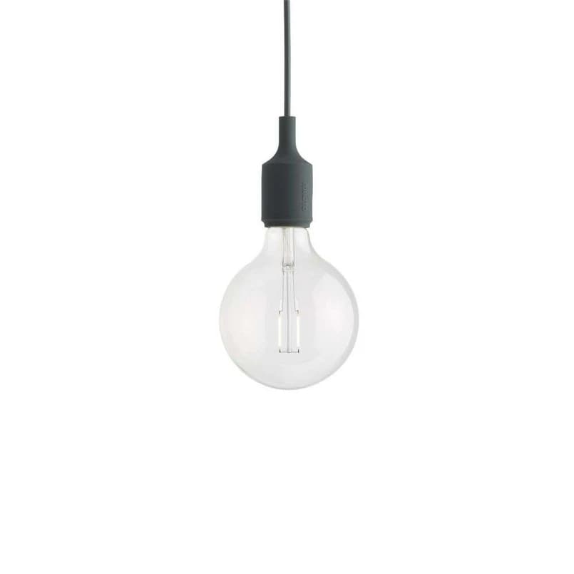 Muuto - E27 Riippuvalaisin Dark Green – Muuto
