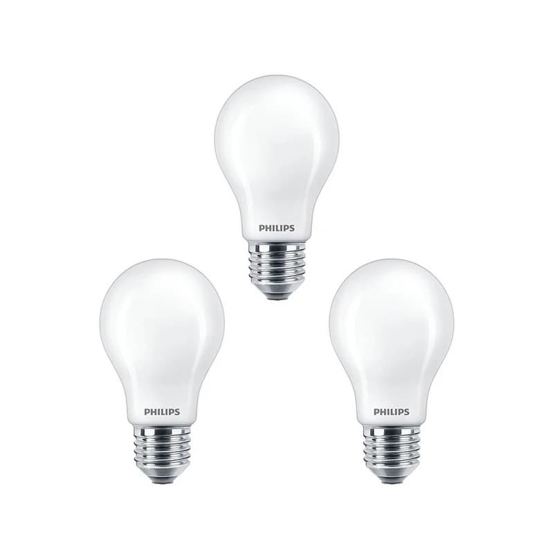 Philips - 3-pack Lamppu LED 7W Lasi (806lm) E27 – Philips