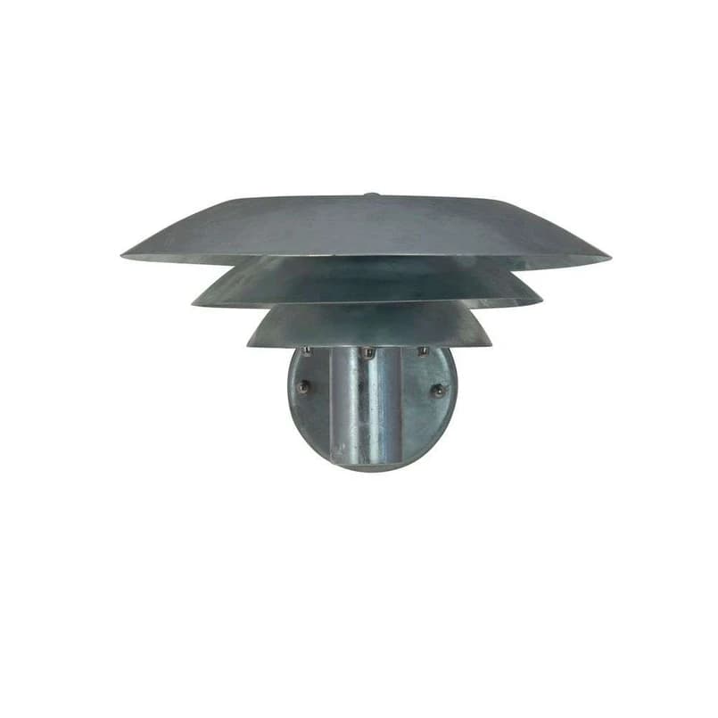 Dyberg Larsen - DL25 ulkoseinävalaisin, galvanoitu, Ø 25 cm – Dyberg Larsen