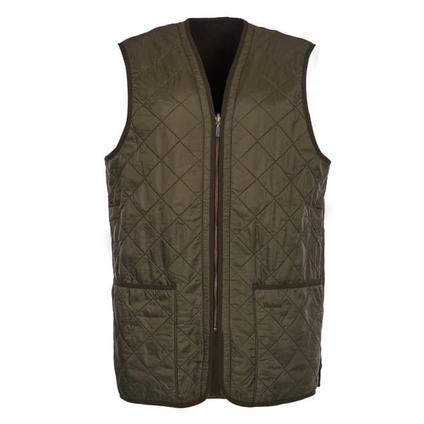 POLARQUILT WAISTCOAT ZIP IN LINER – Barbour