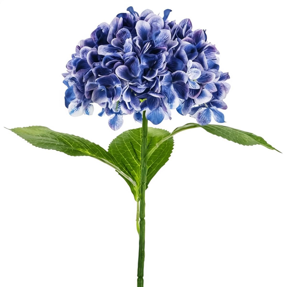 Keinotekoinen Kukka - Hortensia Premium, laivastonsininen, 69 cm – PartyDeco