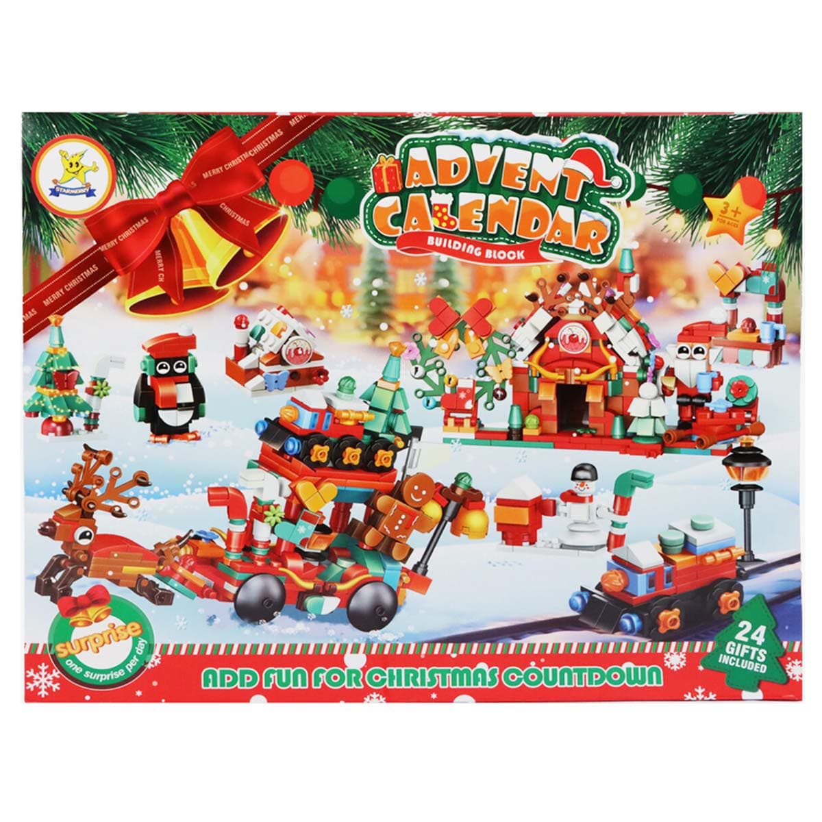 Joulukalenteri – Jouluaiheiset rakennuspalikkasetit