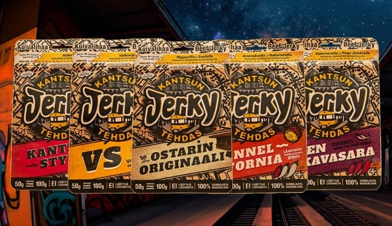 Kantsun Jerkytehdas – Viiden maun lajitelma | -15 % - Viiden maun lajitelma