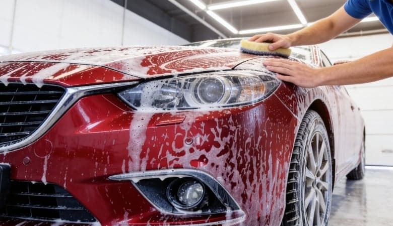 Auton käsinpesu, sisäpuhdistus ja kevyt- tai kovavahaus | jopa -39 % | Turku