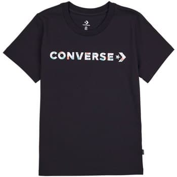 Lyhythihainen t-paita Converse Floral Logo Graphic EU S – Converse