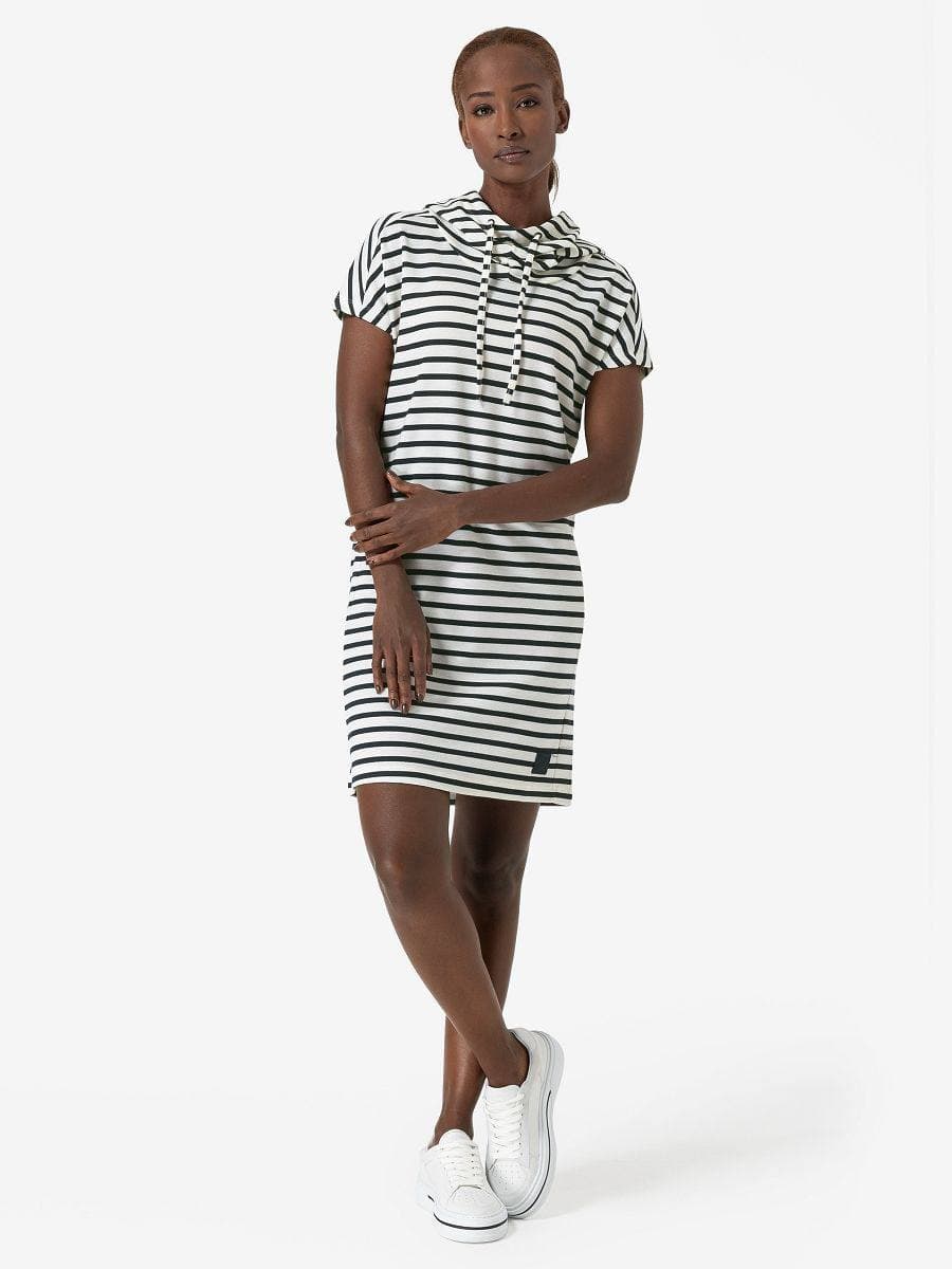 Supernatural Women's Funnel Stripe Bio Dress naisten kesämekko – Supernatural