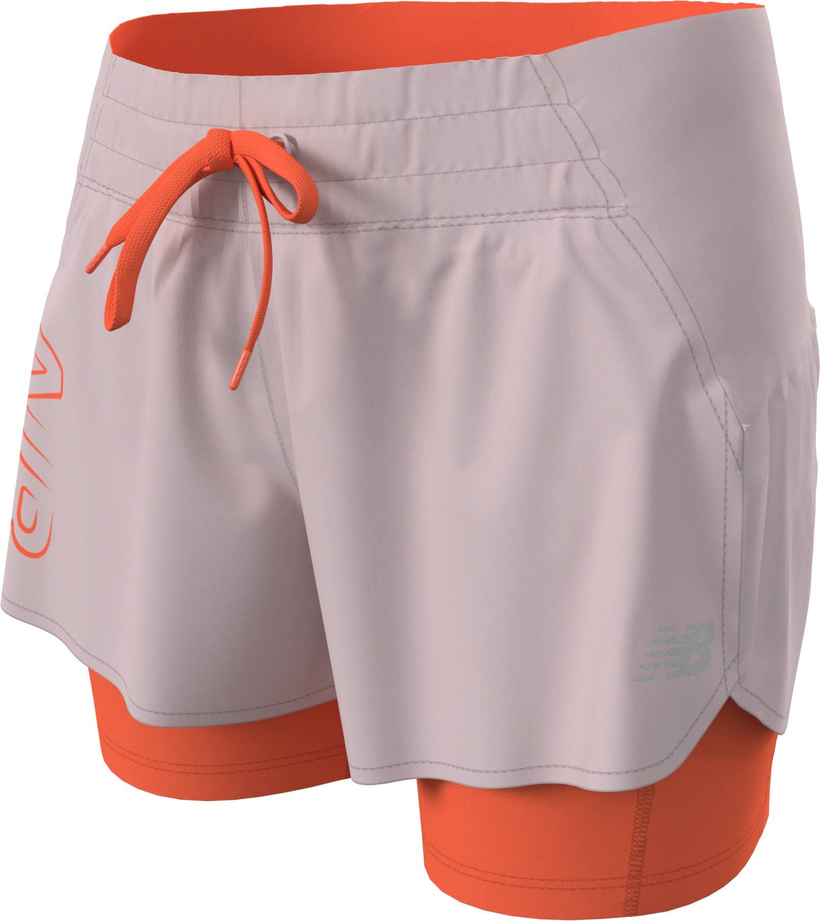 New Balance Women's Print Impact Run 2in1 Shorts naisten juoksushortsi – New Balance