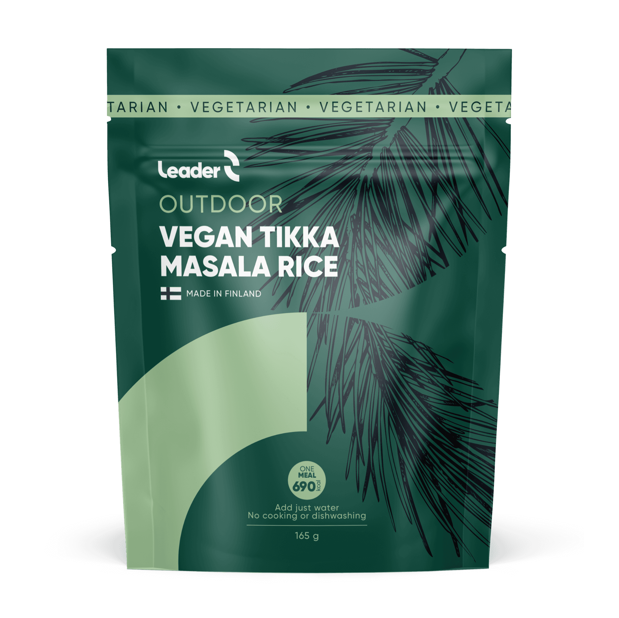 Leader Vegan Tikka Masala vegaaninen valmisruoka – Leader