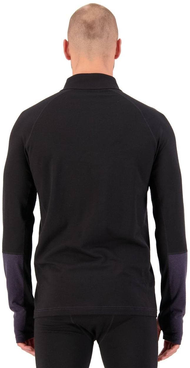 Mons Royale Olympus Half Zip miesten merinovillainen aluspaita – Mons Royale