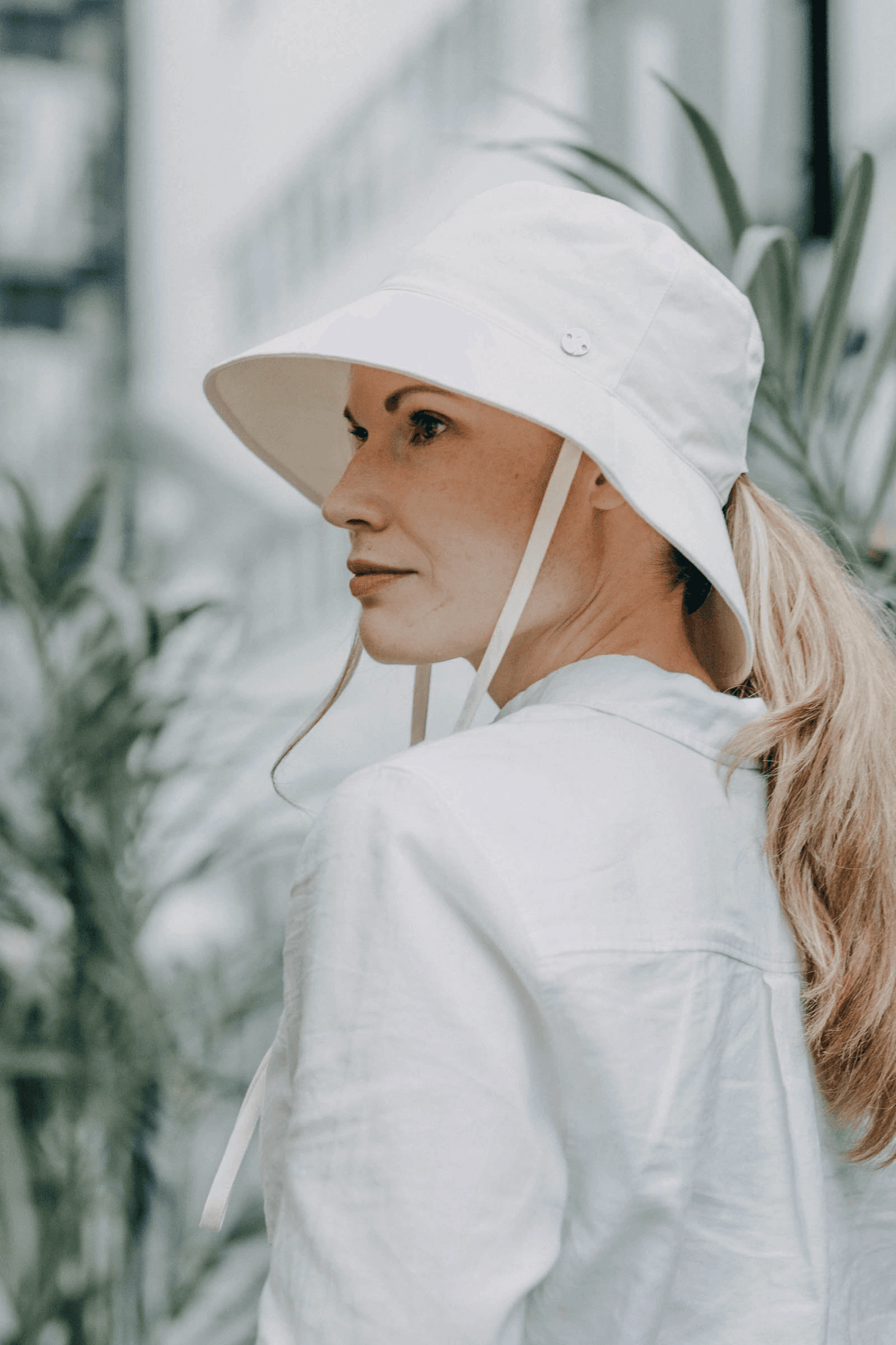 Salon Summer Hat Cotton Ponytail naisten kesähattu – Salon