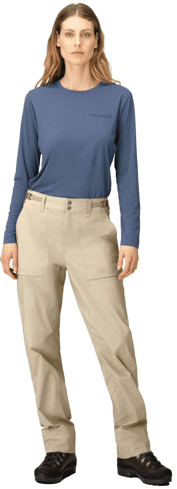 Norrøna Women's Femund Light Cotton Pant naisten vaellushousut – Norrøna