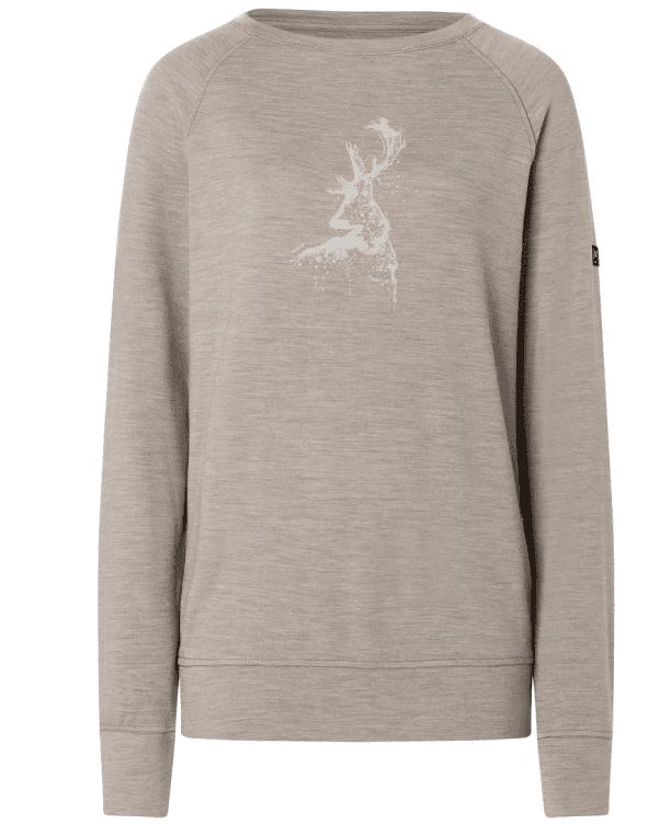 Supernatural Women's Charming Deer Blush Long Sleeve naisten pitkähihaispaita – Supernatural