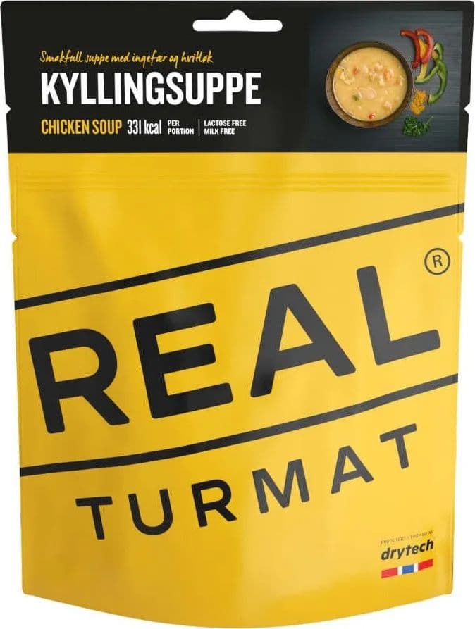 Real Turmat Chicken soup retkiruoka – Real Turmat