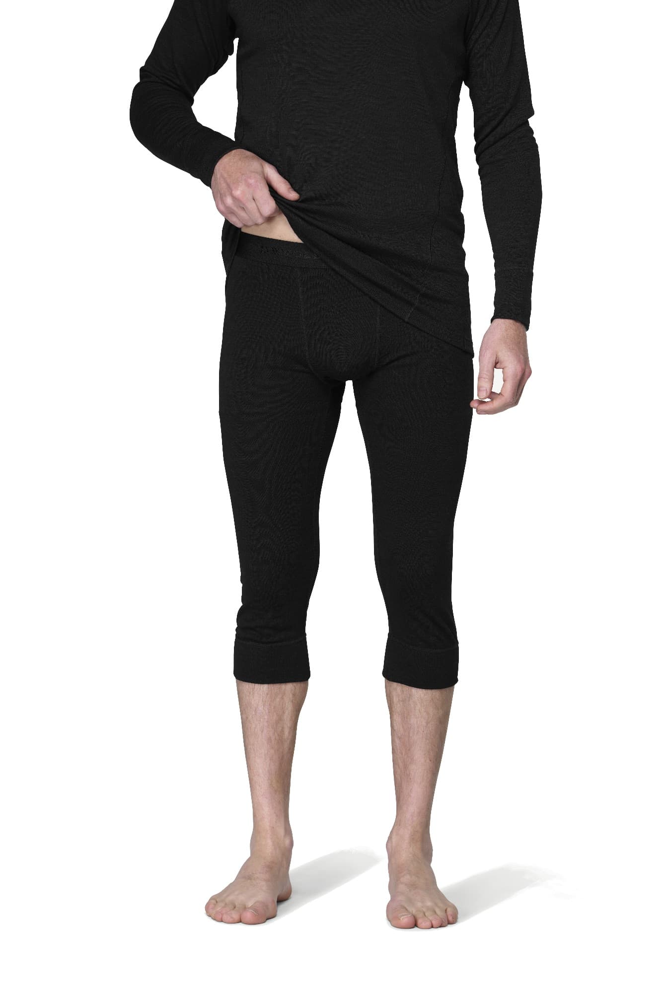 Devold Duo Active Merino 204 3/4 Longs miesten merinovillakerrastohousut – Devold