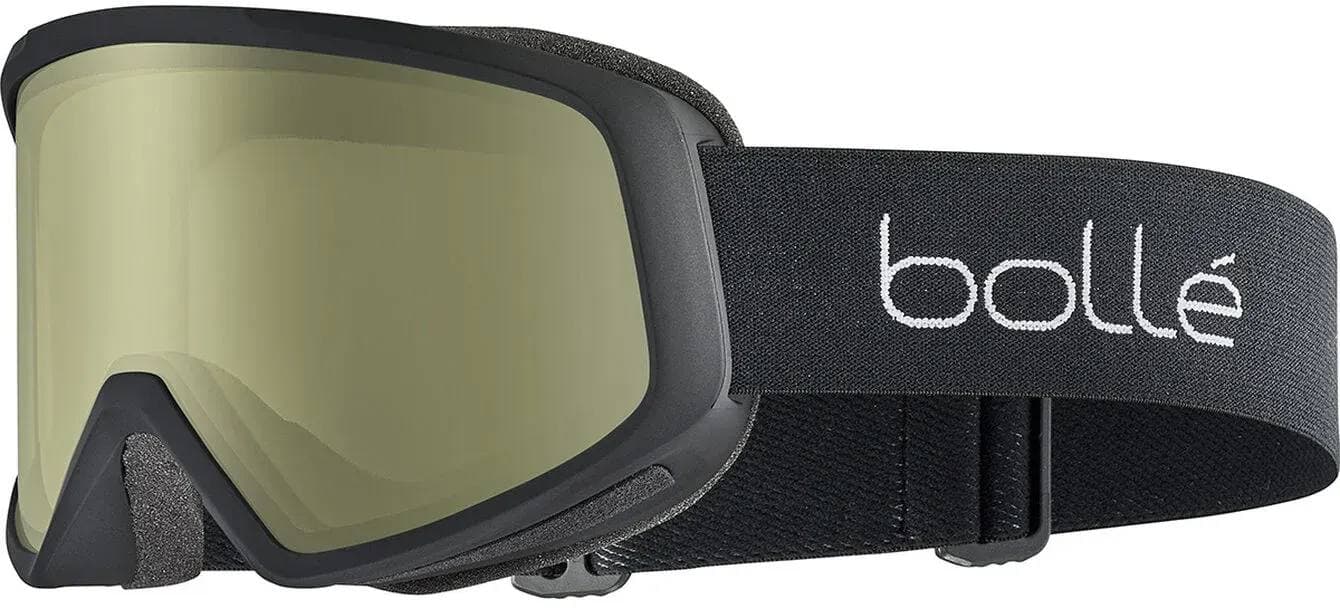Bollé Bedrock Black Matt/Lemon laskettelulasi – Bollé