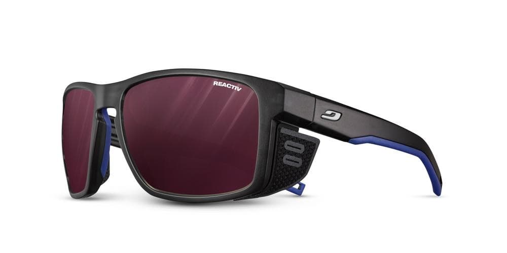 Julbo Shield Black/Blue Reactiv 0-4 HC aurinkolasit – Julbo