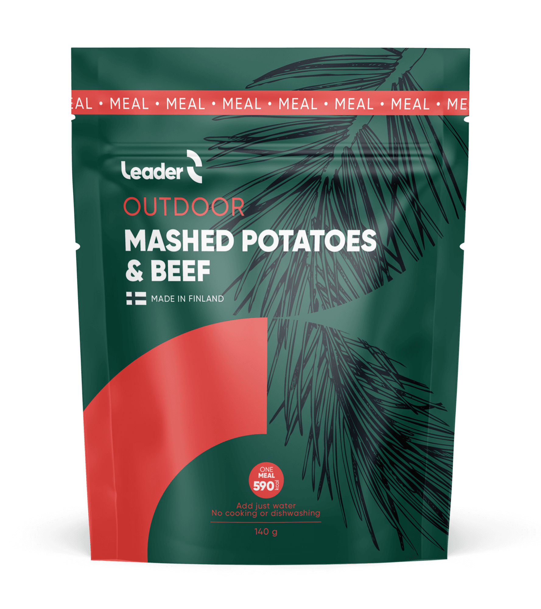 Leader Mashed Potatoes & Beef retkiruoka – Leader