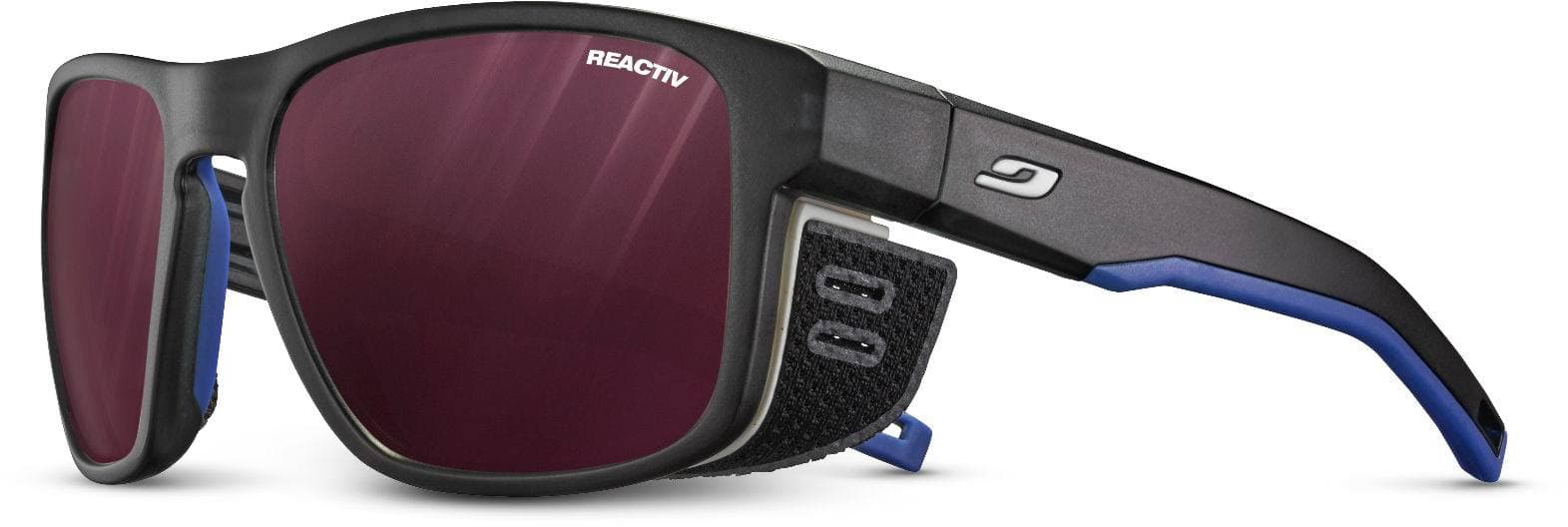 Julbo Shield M Matt Translucent Black/Blue/White aurinkolasit – Julbo