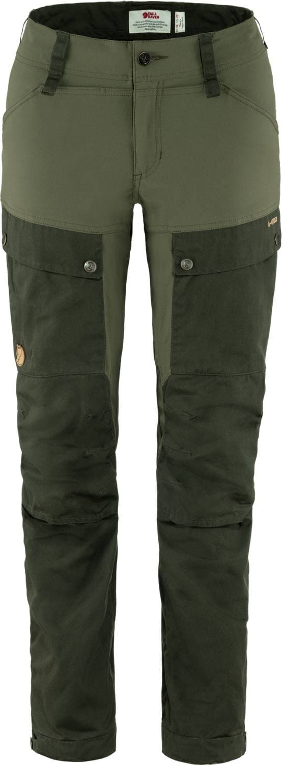 Fjällräven Women's Keb Trousers Curved naisten vaellushousut – Fjällräven