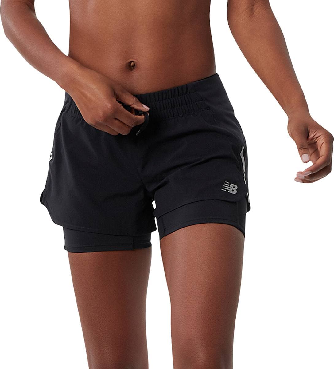 New Balance Impact Run 2in1 W Short naisten juoksushortsit – New Balance