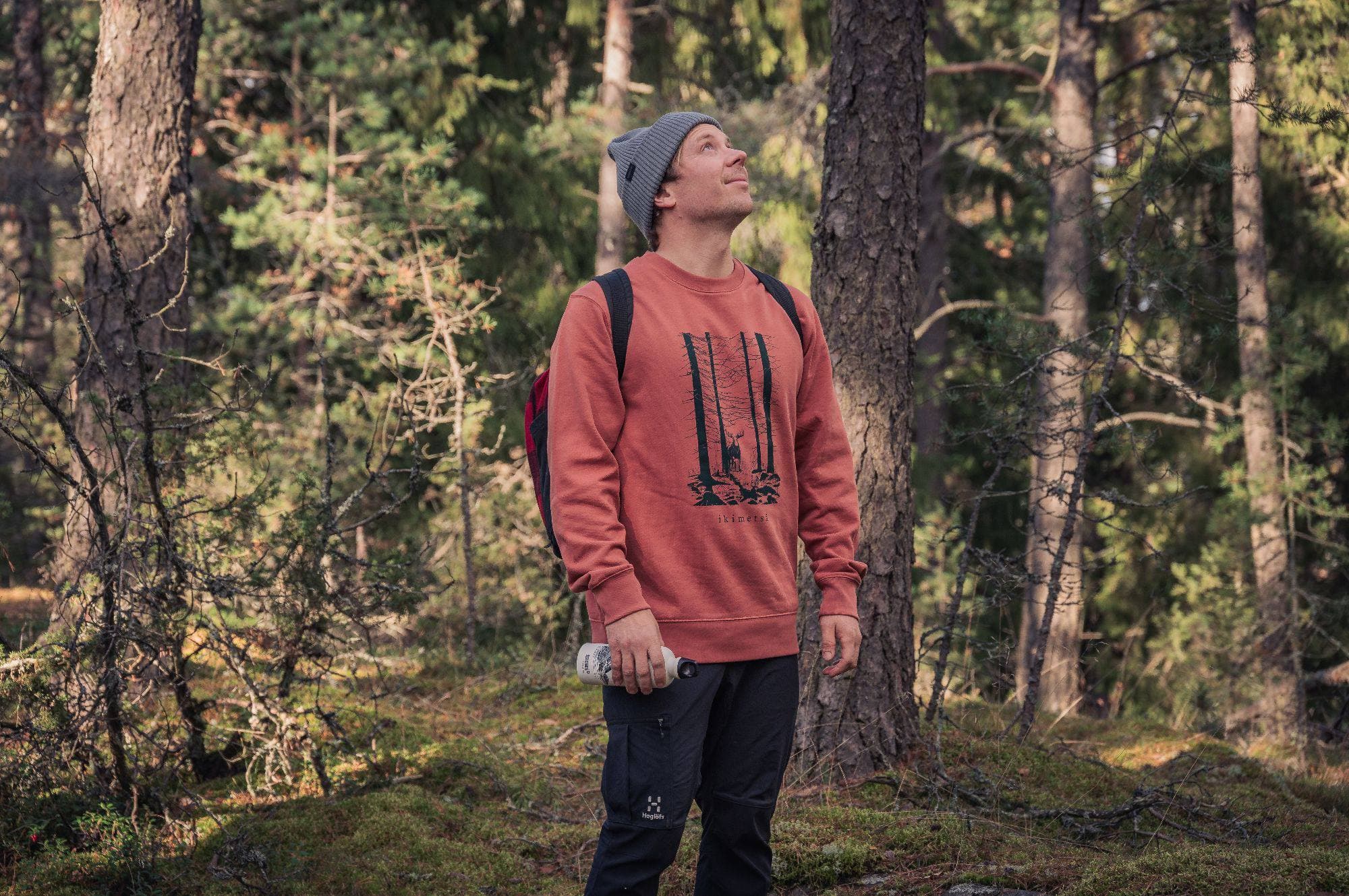 Metsä/Skogen College Hirvi huppari – Metsä/Skogen