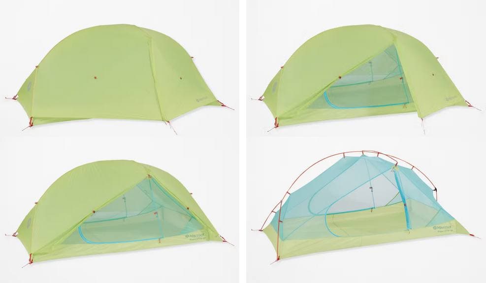 Marmot Superalloy 3P 3-hengen vaellusteltta – Marmot