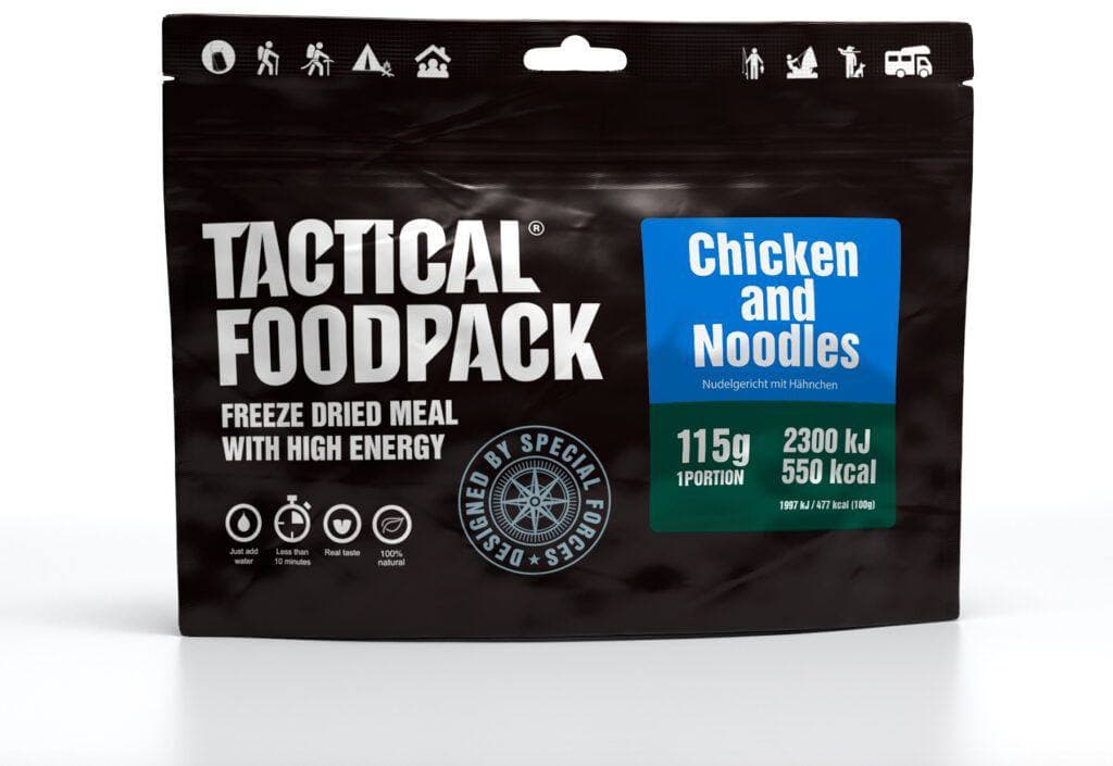 Tactical Foodpack Chicken And Noodles retkiruoka – Tactical Foodpack