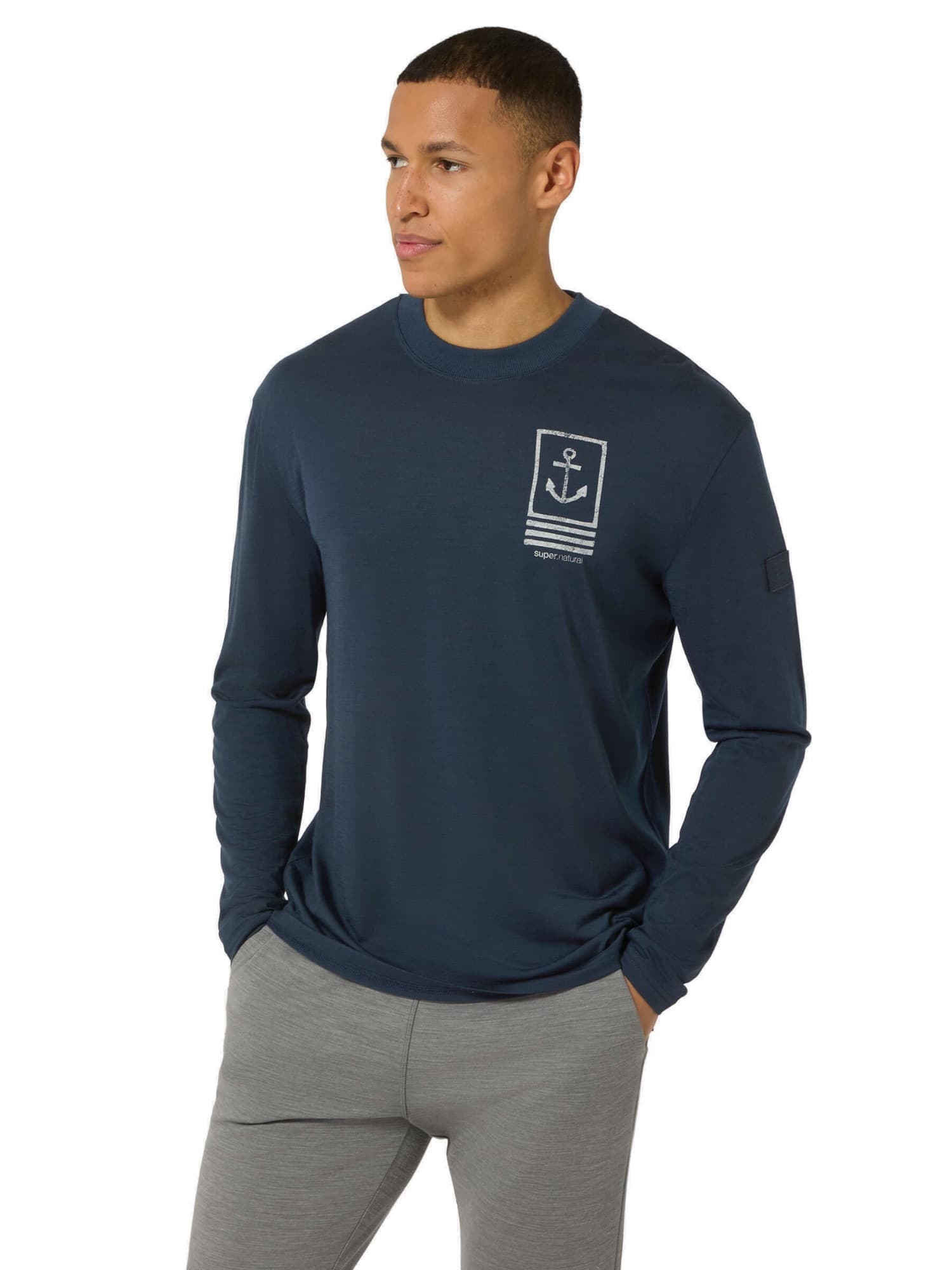 Supernatural Men's Lil Anchor Bio Long Sleeve miesten pitkähihaispaita – Supernatural