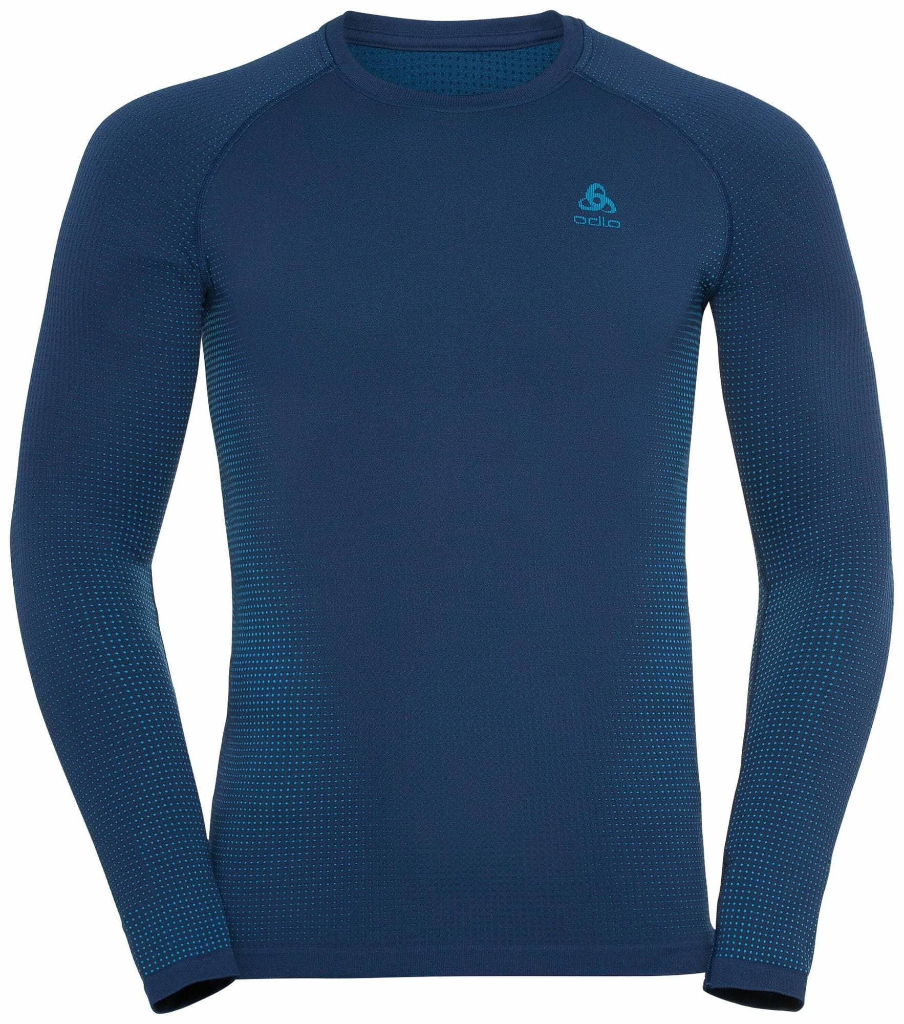Odlo Men's PERFORMANCE WARM ECO Long-Sleeve Base Layer Top miesten pitkähihainen aluspaita – Odlo