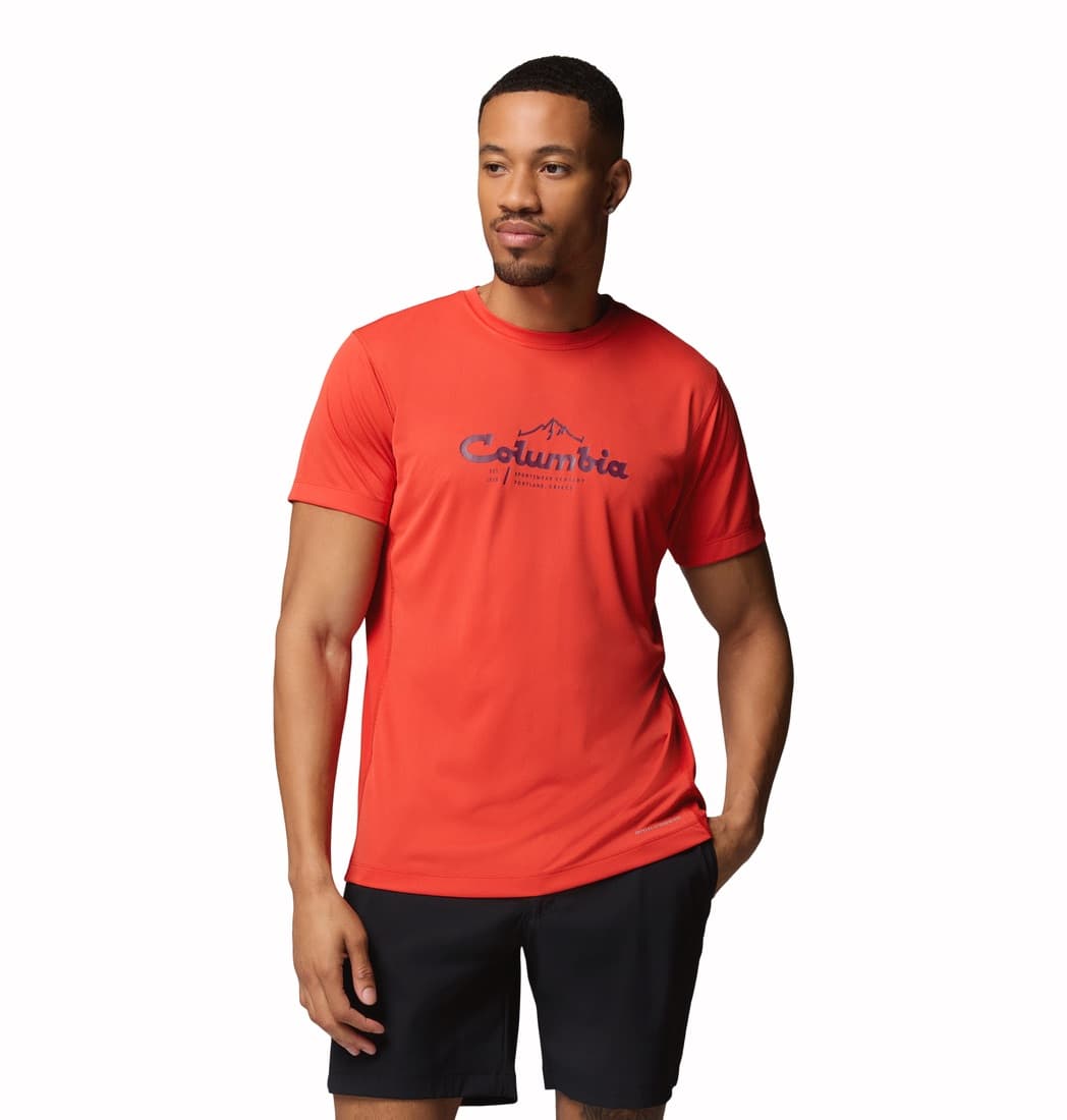 Columbia Men's Zero Rules Light Graph Tee miesten t-paita – Columbia