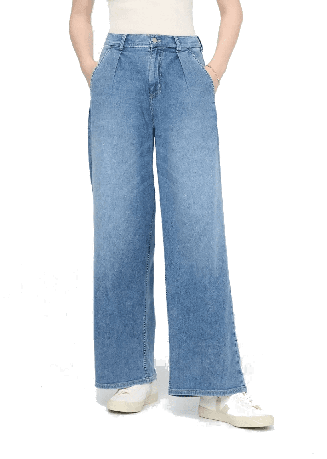 Duer Women's Performance Denim Lite Pleated Pant naisten vaellushousut – Duer