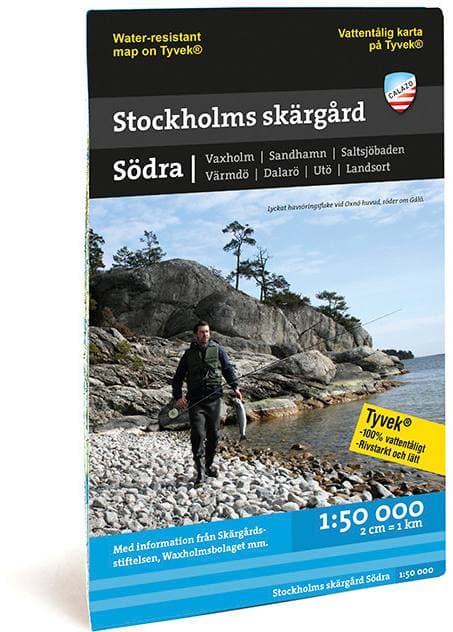 Calazo Stockholms Skärgård Södra retkeilykartta – Calazo