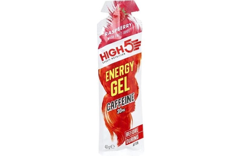 High5 Caffeine Energy Gel Raspberry energiageeli – High5