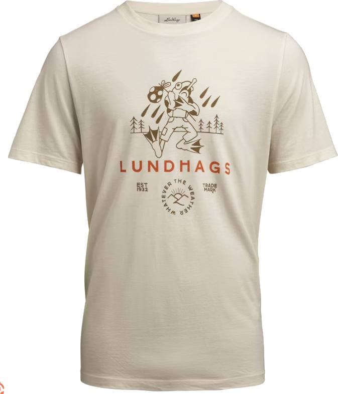 Lundhags Men's Järpen Print Tee miesten t-paita – Lundhags