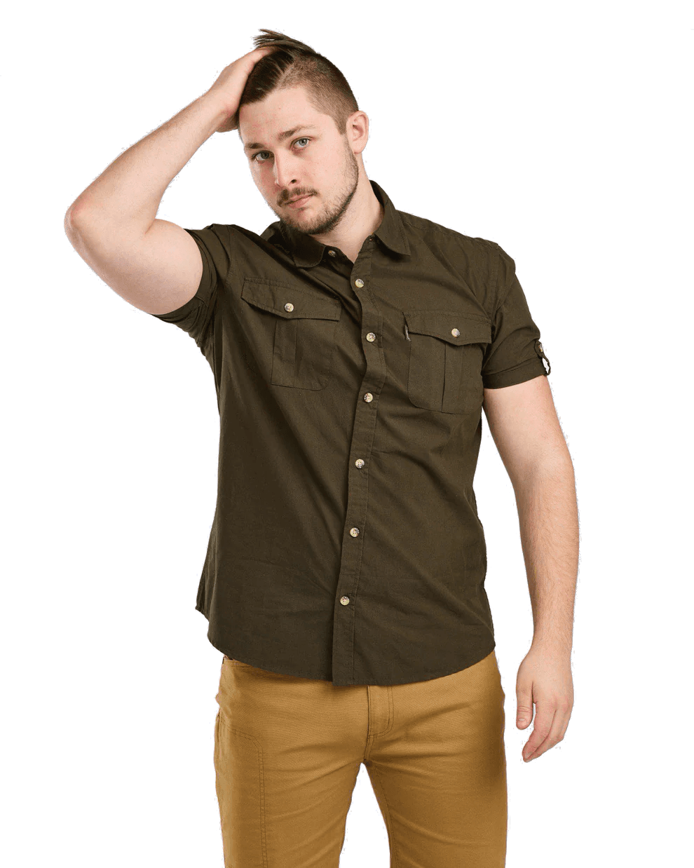 Pinewood Men's Safari Short Sleeve Shirt miesten kauluspaita – Pinewood