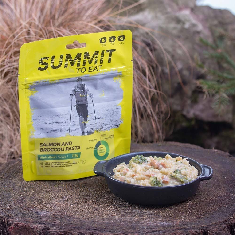 Summit To Eat Salmon And Broccoli Pasta Big Pack pakastekuivattu – Summit To Eat