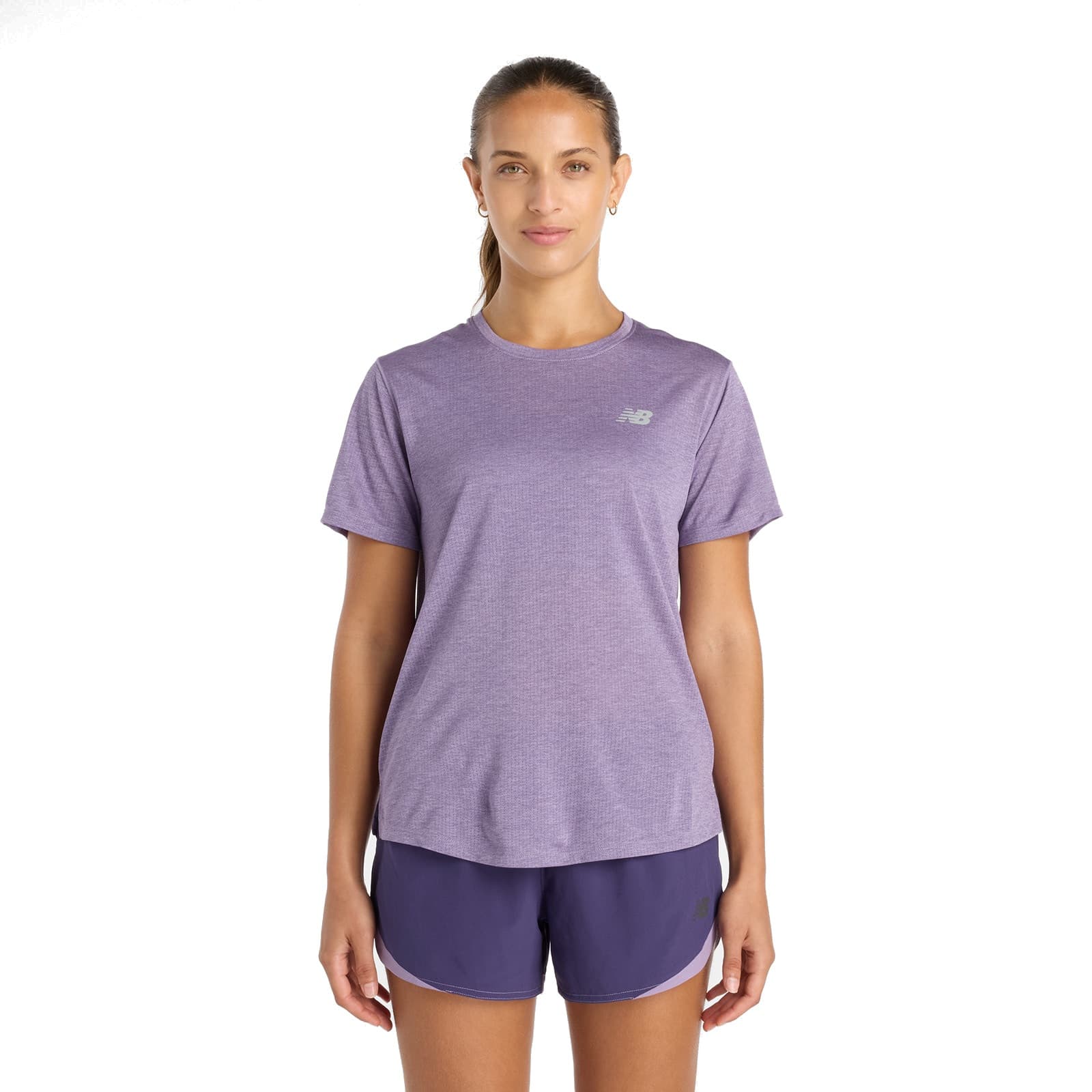 New Balance Women's Athletics Short Sleeve naisten lyhythihainen paita, välikerros – New Balance