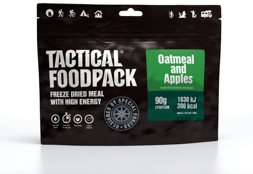 Tactical Foodpack Oatmeal And Apples ruoka – Tactical Foodpack