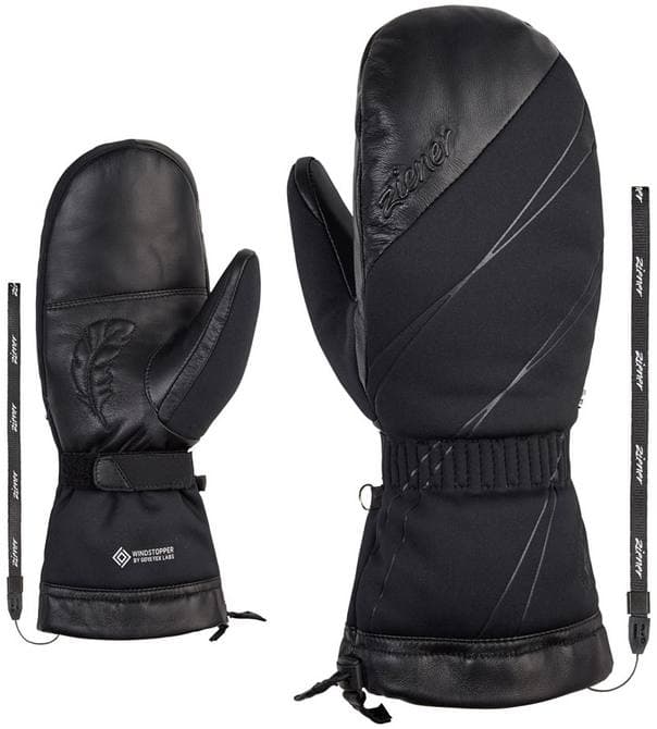 Ziener Women's Kliveo Windstopper Down Mitts naisten lapaset – Ziener