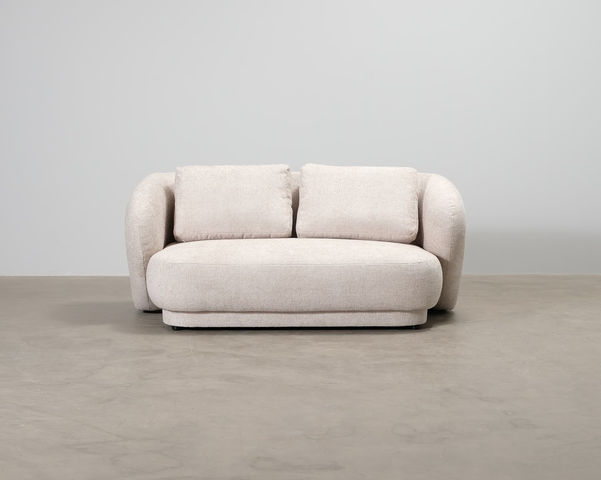 Cosmopolitan Design Camden 2-istuttava sohva beige – Cosmopolitan Design