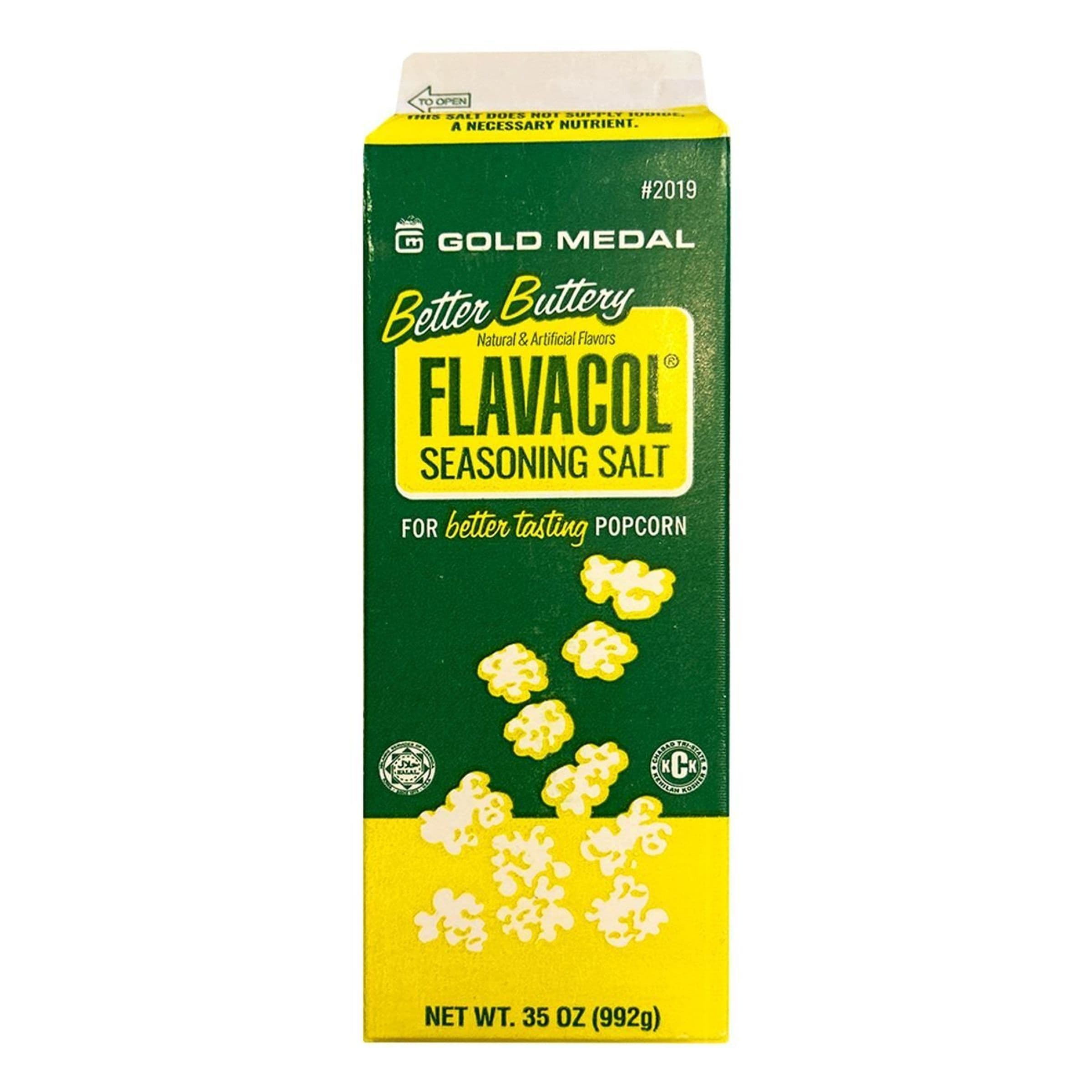 Flavacol Voinmakuinen Popcornsuola - 992 g – Ring Bingo