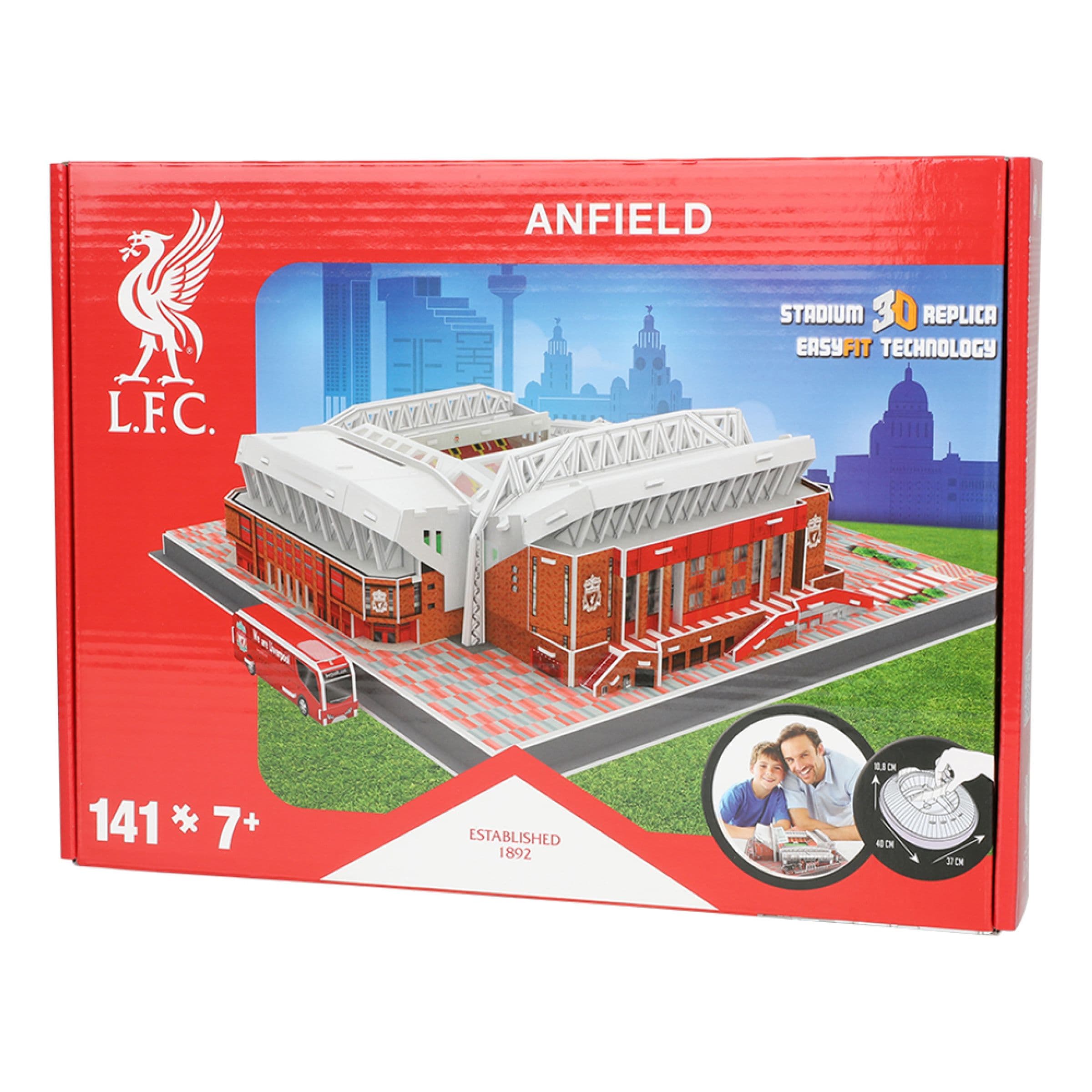 3D-palapeli Liverpoolin Stadion – Hisab/Joker