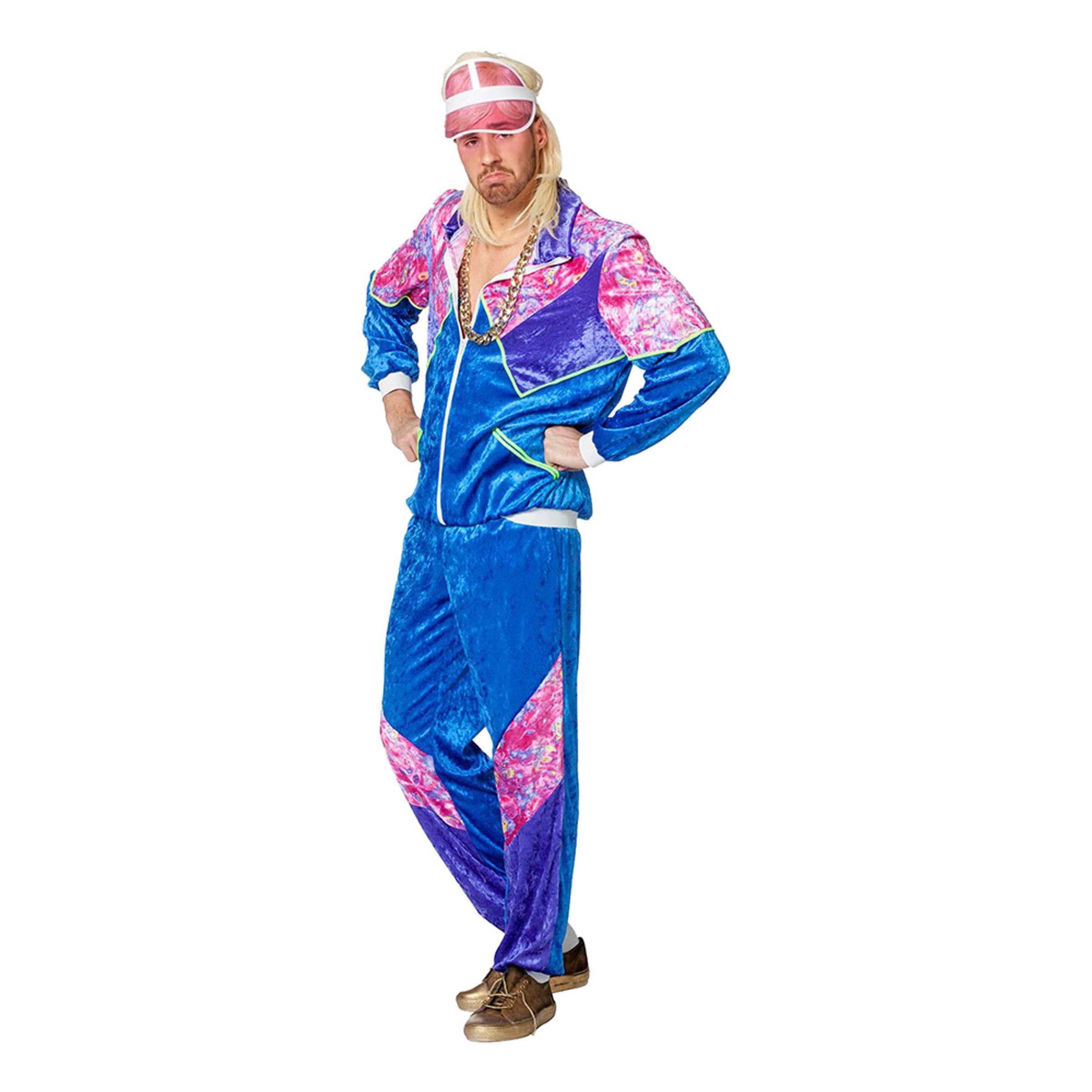 80-luvun Verryttelypuku Naamiaisasu - Small – Wilbers & Wilbers