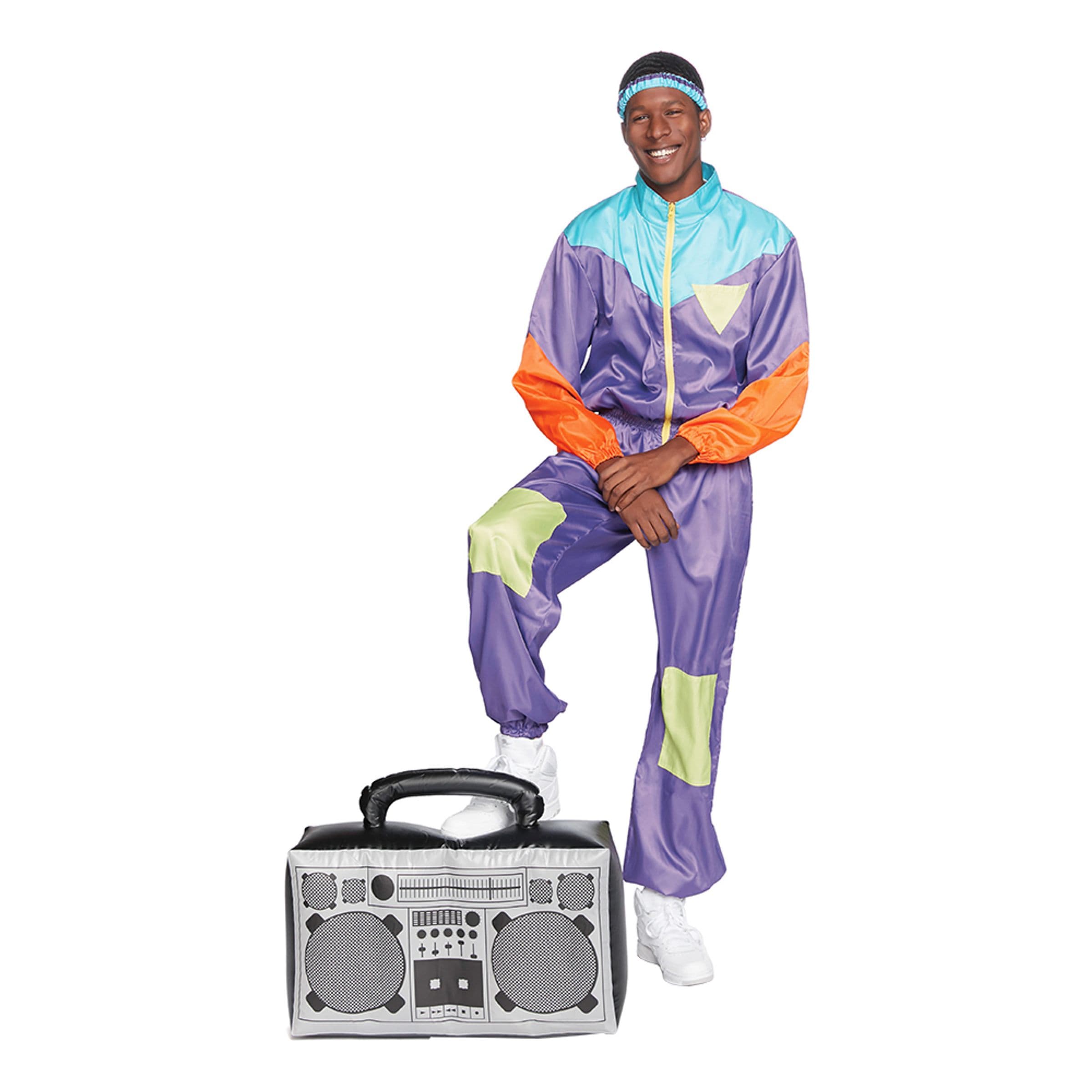 80-luvun Hiihtohaalari Deluxe Naamiaisasu - Medium/Large – Leg Avenue