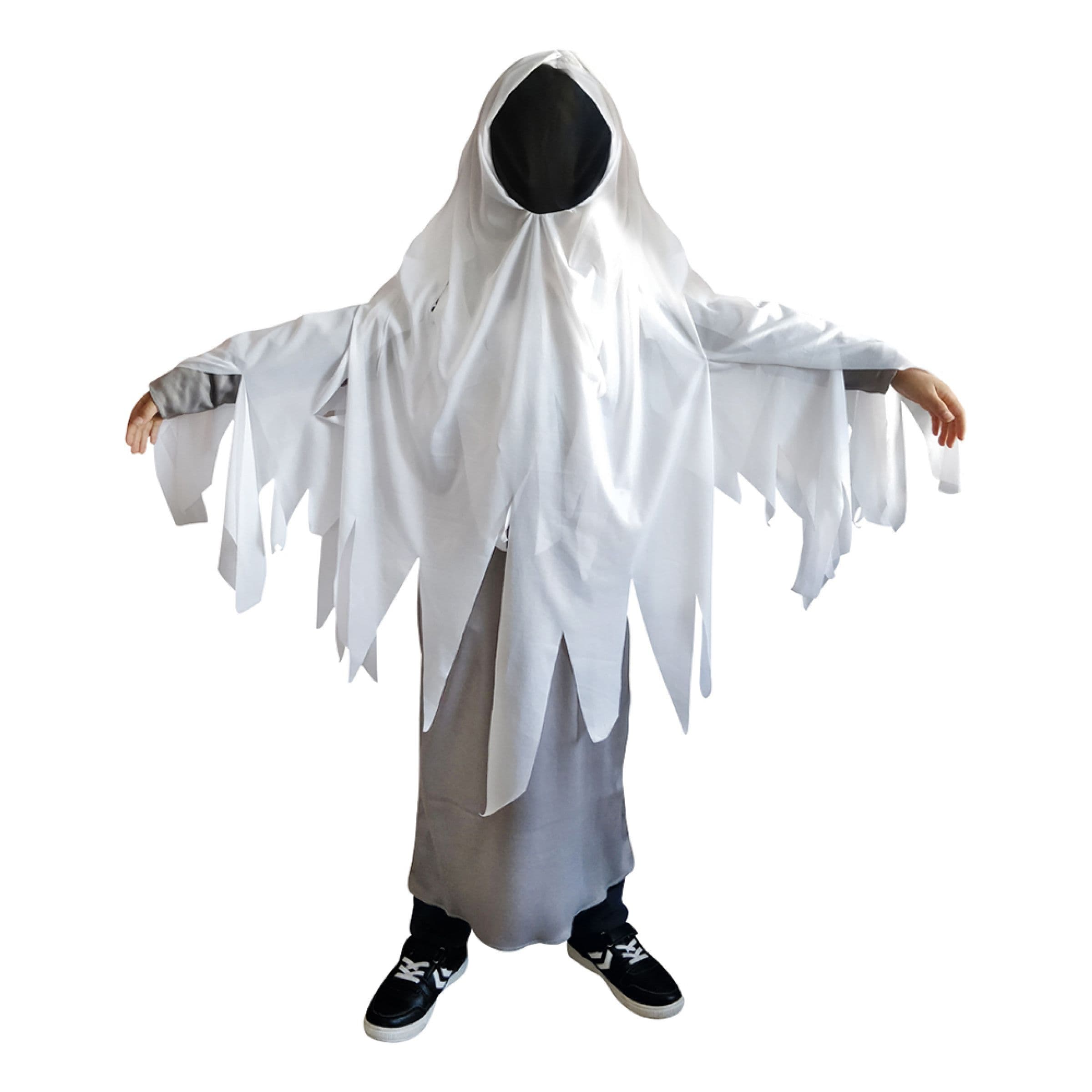 Kasvoton Kummitus Lasten Naamiaisasu - Medium – Hisab/Joker