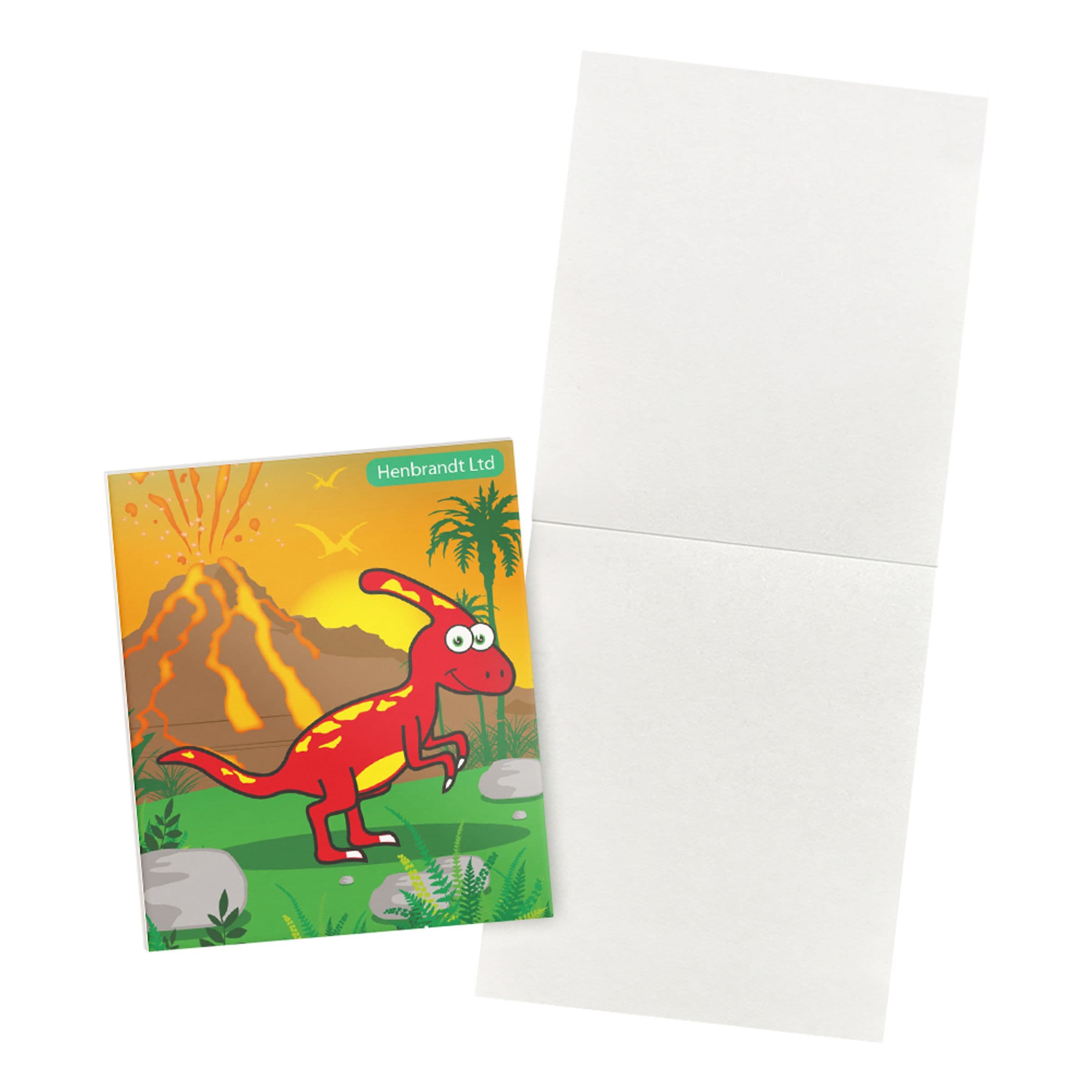 Muistikirja Mini Dinosaurukset - Yksittäin – Henbrandt