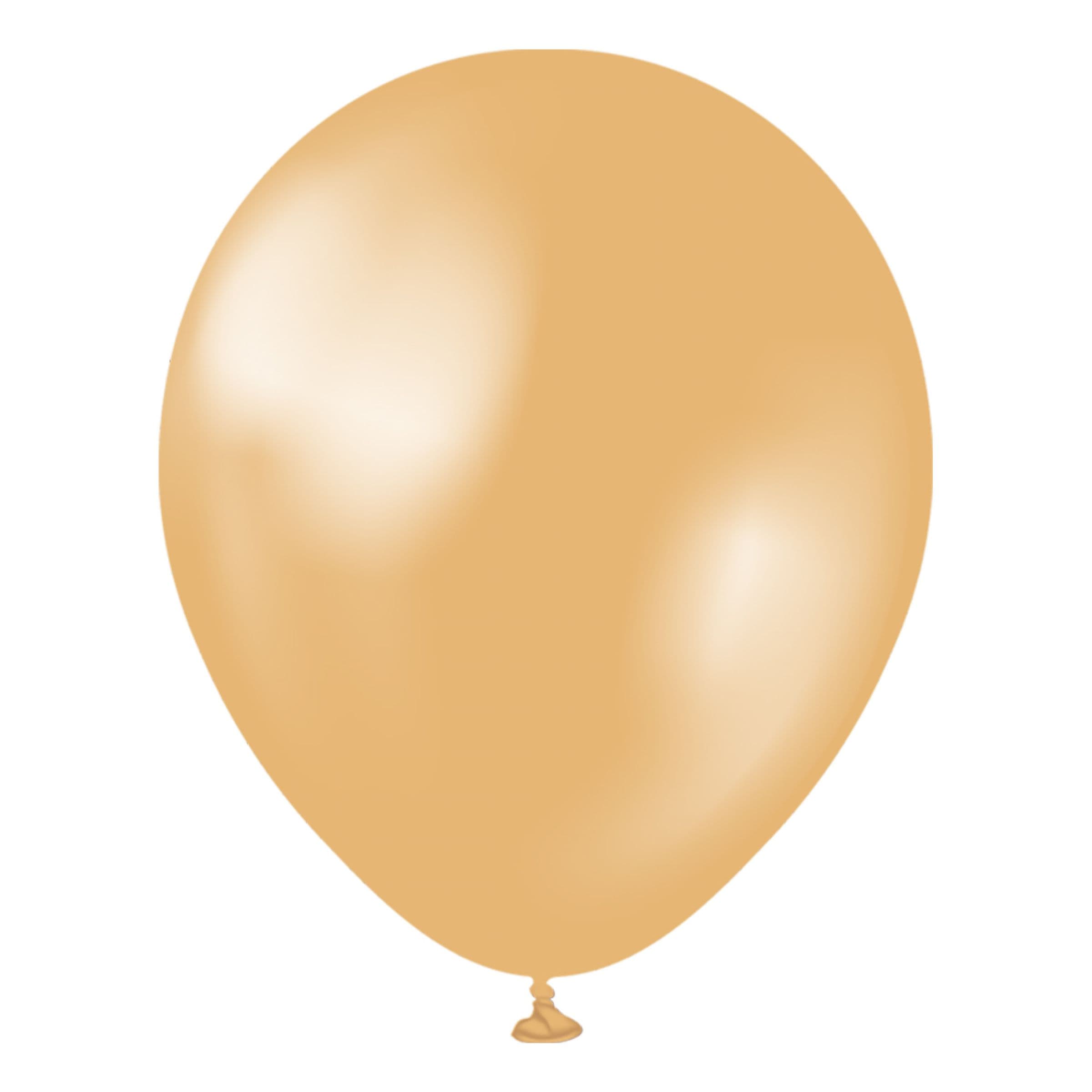 Ballonger Professional Mini Metallic Gold -kulta-ilmapallot, mini - 100-pakkaus – Ballongkungen